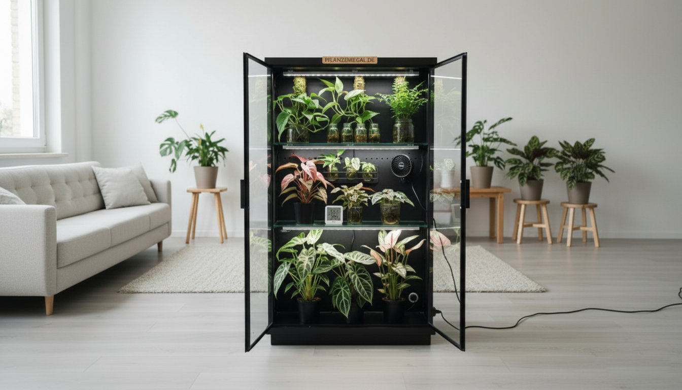 Die Pflanzenvitrine richtig einrichten